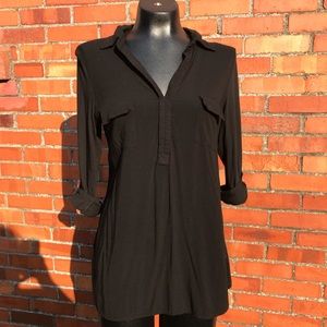 Max Studio L/S Knit Polo